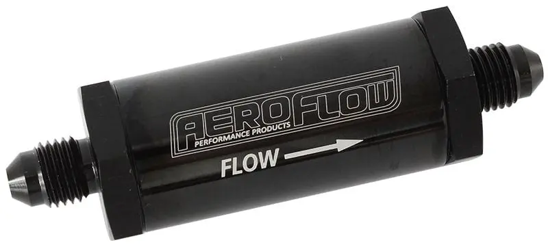 An-3 Inline Fuel And Oil Filter – Long Body Black Housing (Af607-03Blk) 1