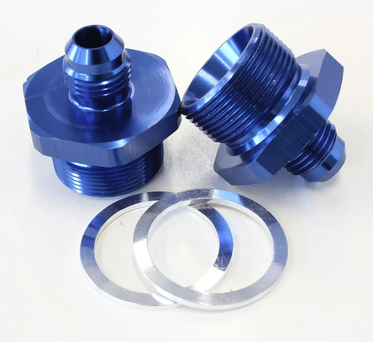 An-To-Thread Carburetor Adapter: -6An Male To 1"–20 Unf Male – Af708-06 1