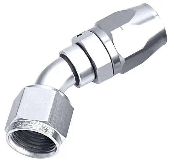500 Series 45° Swivel Hose End -6An Fitting - Af502-06S 1