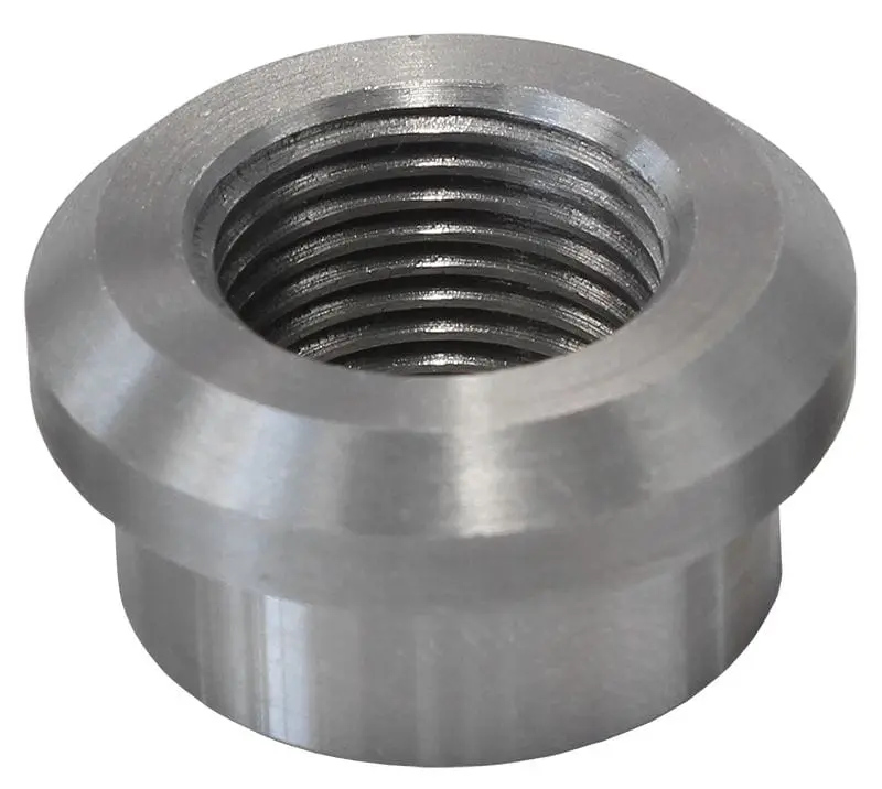 Steel Weld-On Female Npt Fitting – 3/8" Pipe Thread, Heavy-Duty Construction 1
