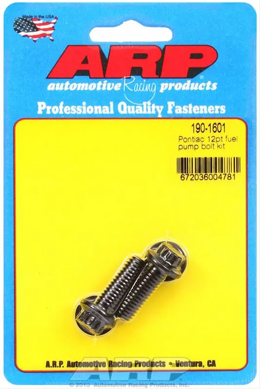 Arp 190-1601 Fuel Pump Mounting Bolt Kit 1