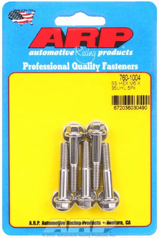 Arp 760-1004 Stainless Steel Fasteners – Corrosion-Resistant Engine Bolts 1