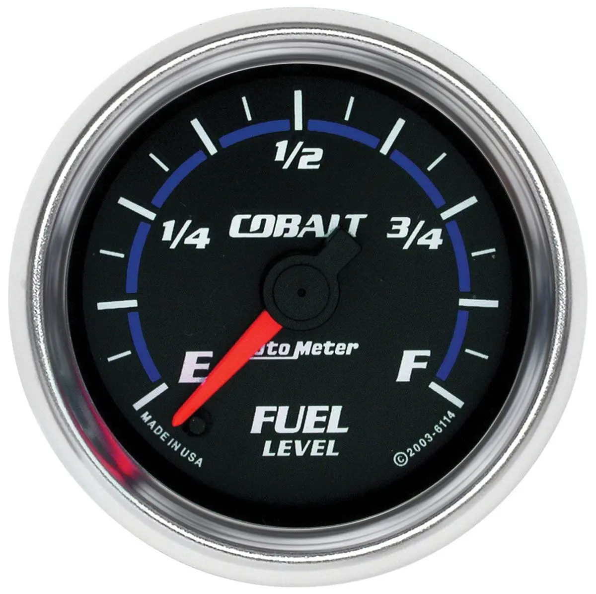 Cobalt Series Fuel Level Sender Gauge – Analog Readout (Au6114) 1
