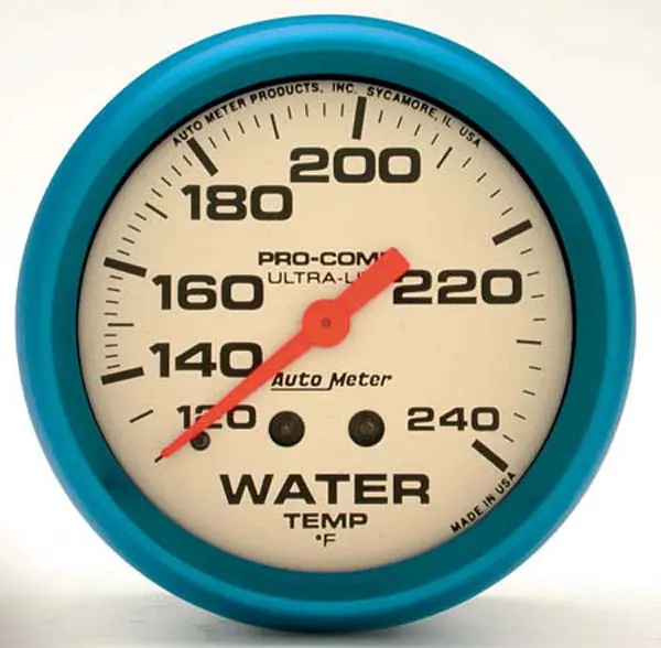 Ultra-Nite Water Temp Gauge With Au4532 Mounting Configuration 1