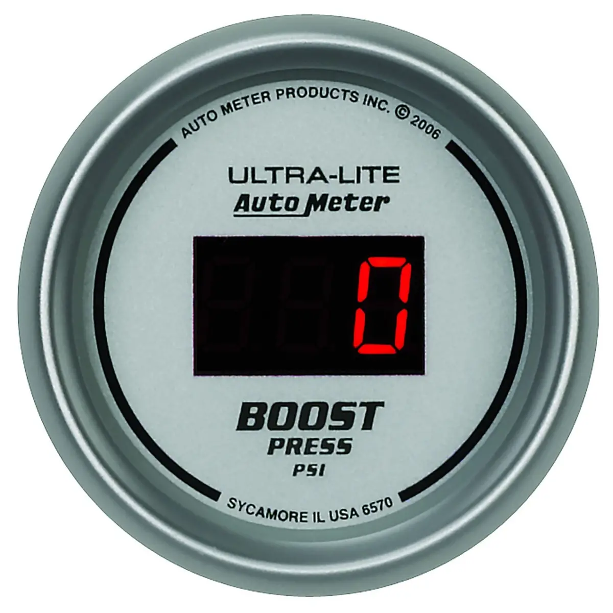 Ultra-Lite Au6570 Digital Boost Gauge – Compact Led Display 1