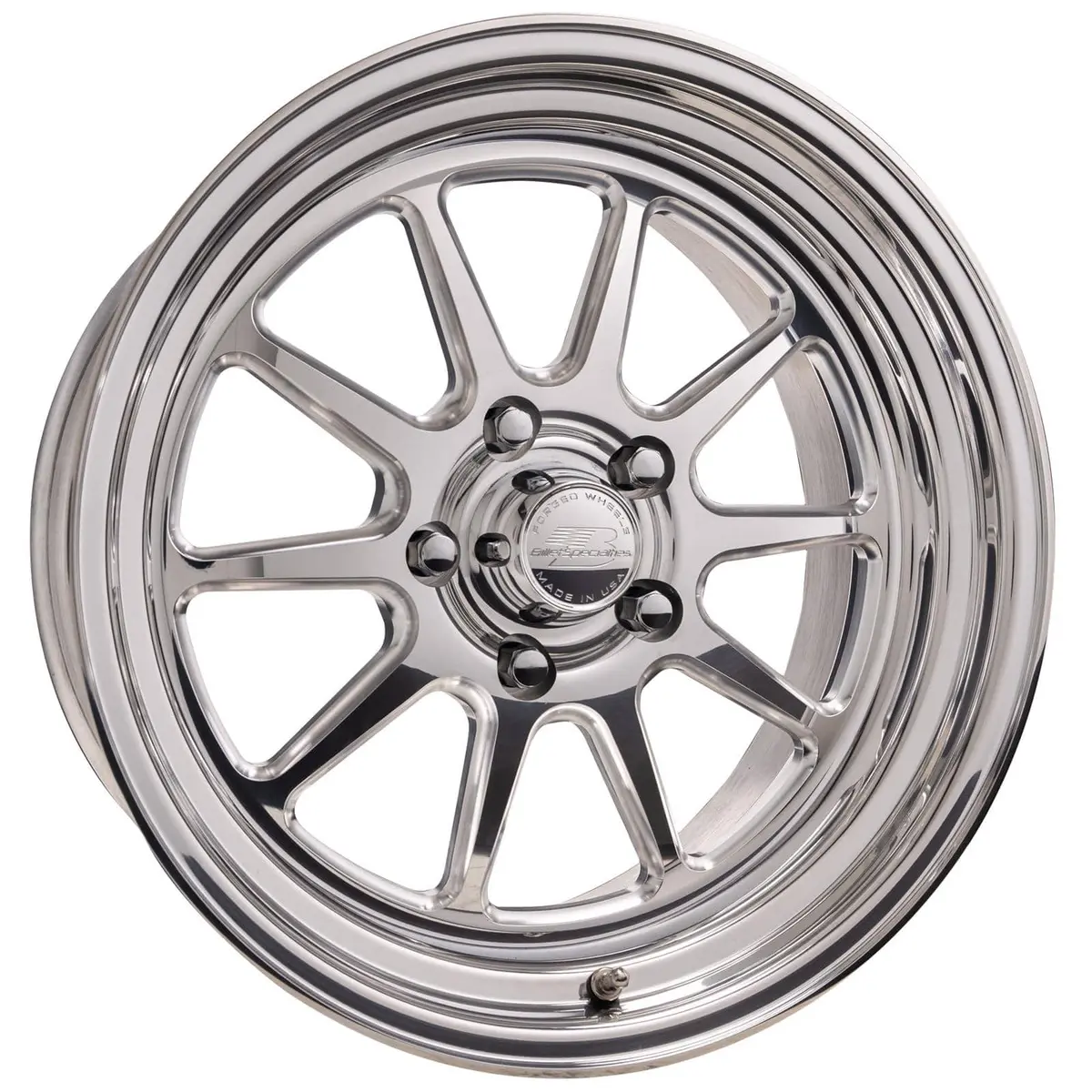 Billet Specialties Amc40780 Polished Amc40 Malibu Custom Wheel – 18X8 Inch 1