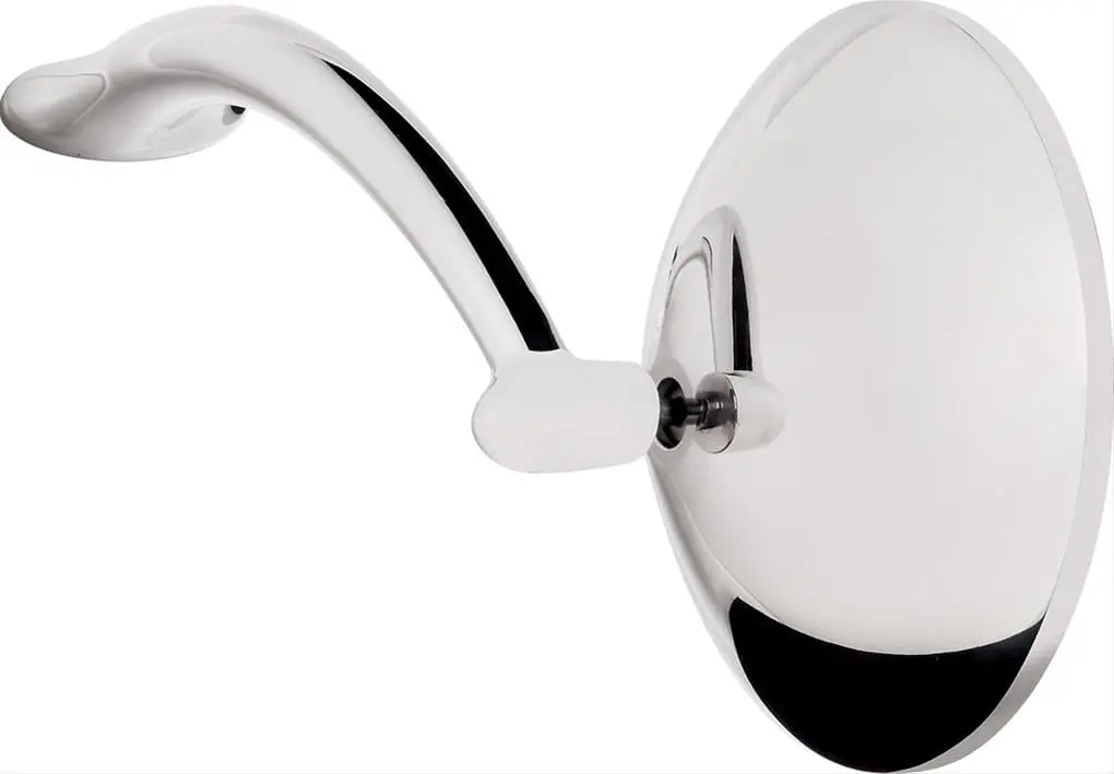 Billet Specialties Custom Side Mirror Set – Polished Forged Aluminum (74720) 1