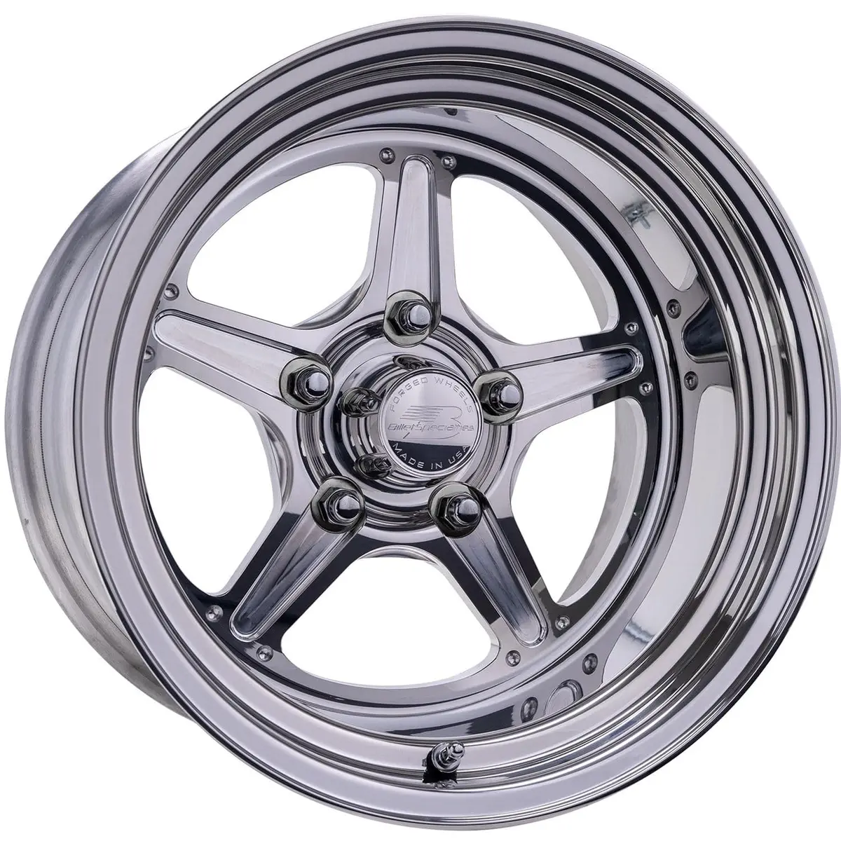 Billet Specialties Rs23512L6540 Street Lite Polished Aluminum Wheels 1
