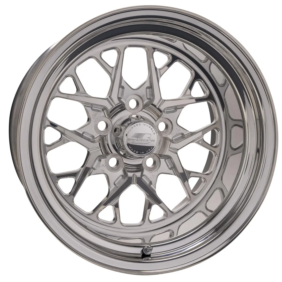 Billet Specialties Rs07514L6565 Lightweight Racing Wheel – 17X7.5", 6-Lug 1
