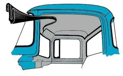 Bob Drake Baaa-8150956 Reproduction Vehicle-Specific Weatherstrip Seals 1