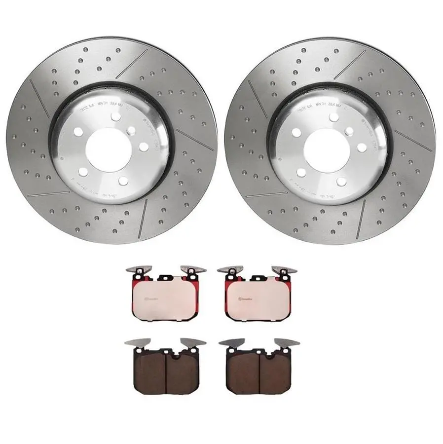 Brembo Kt00B73 Brake Pad And Rotor Kit 1