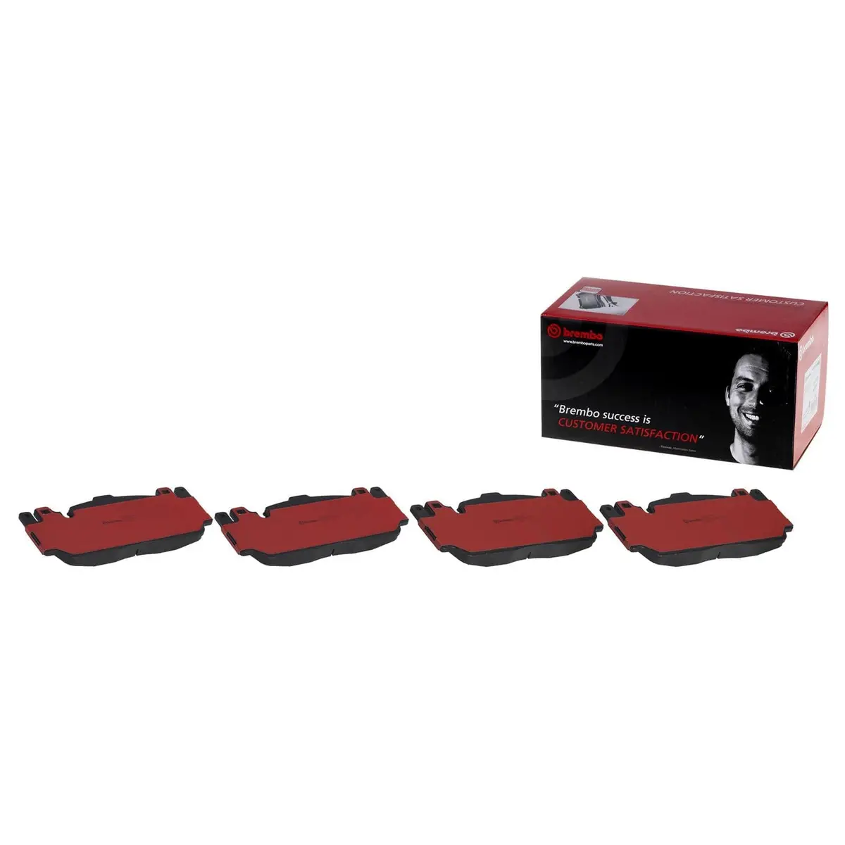 Brembo P06079N Nao Ceramic Brake Pads – Quiet, Low-Dust, High-Torque Friction Material 1