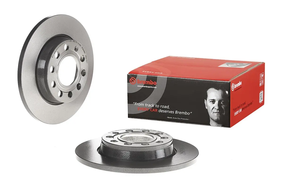 Brembo 08.9918.21 Uv-Coated Performance Brake Rotor 1
