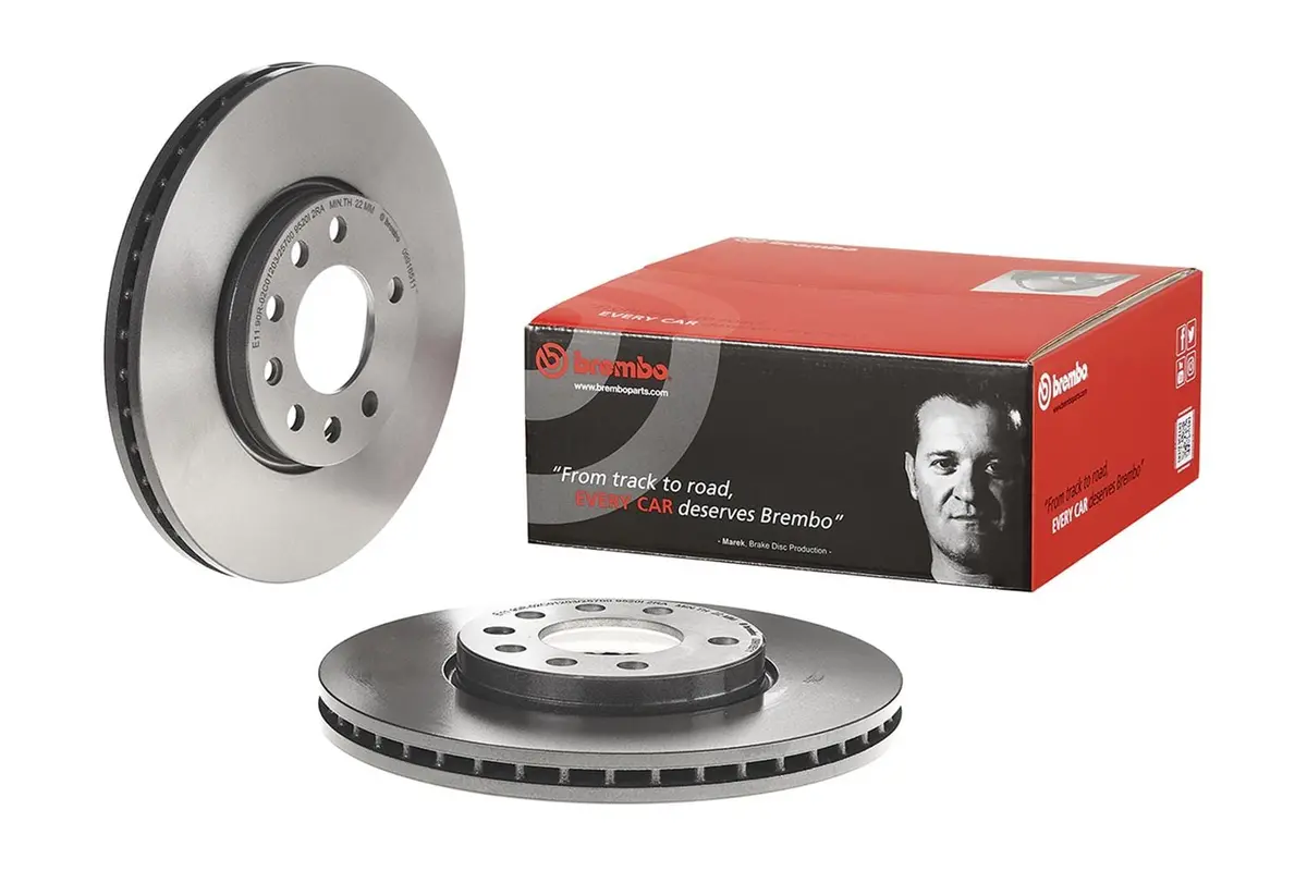 Brembo Uv-Coated Performance Brake Rotors – 09.9165.11 1