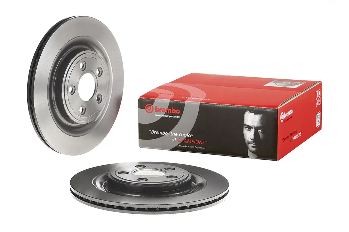 Brembo Uv-Coated Premium Brake Rotor – Front, 312Mm, 09.B312.11 1