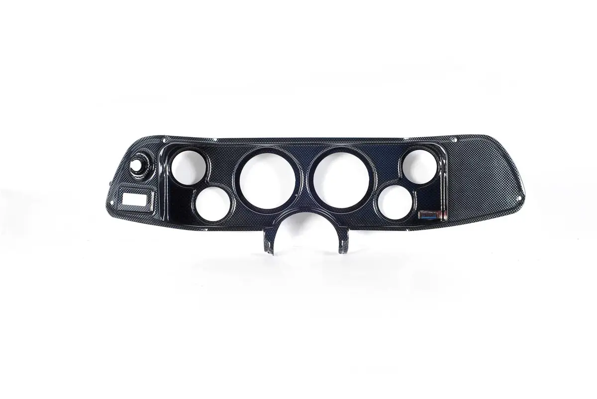 Classic Thunder Road Custom Instrument Panel Featuring Autometer Gauges – 107730522 1