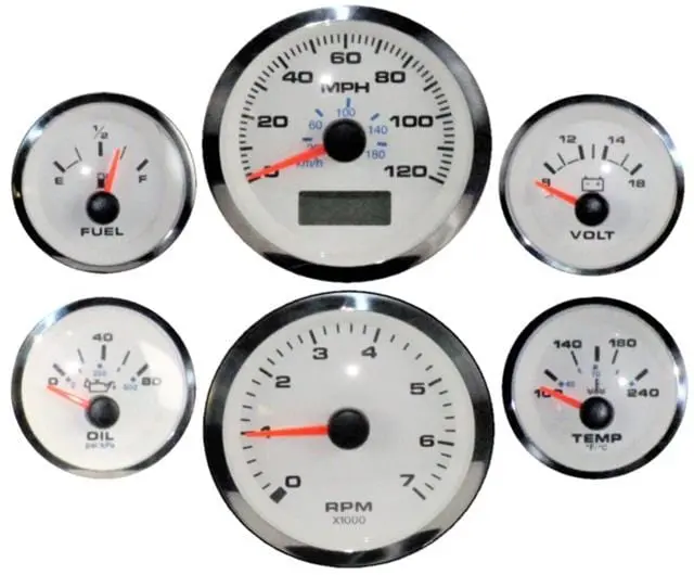Classic Thunder Road Veethree Elite Gauge Kit – Model 7119390 1