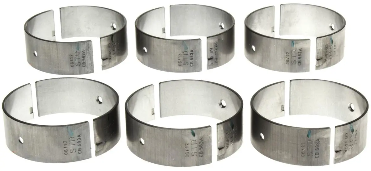 Clevite Cb-583A-40(6) Al-Series Connecting Rod Bearings – Oversize +0.040" 1