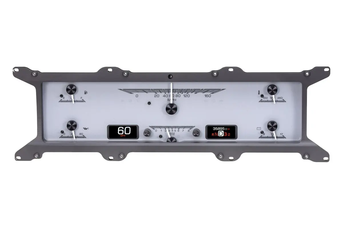 Dakota Digital Hdx-67F-Pu-S Direct-Fit Analog Gauge System 1