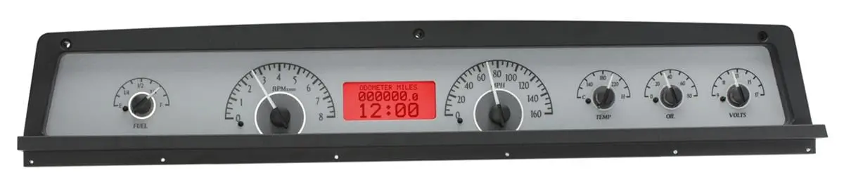 Dakota Digital Vhx-71C-Cap-S-R Analog Gauge System – Direct-Fit Vhx Series 1