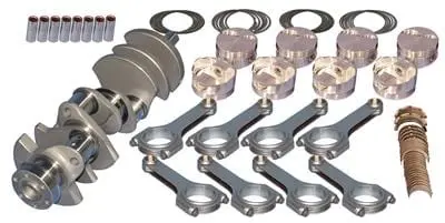 Eagle Competition Rotating Assembly - Balanced, Forged Crank & Rods, Custom-Built 1