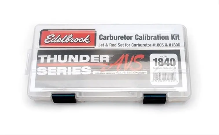 Edelbrock 1840 Thunder Series Avs Carburetor Tuning Kit 1