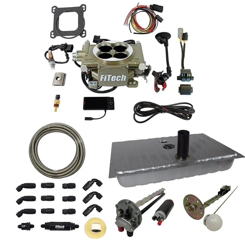 Fitech Go Street Efi System – 400 Hp Self-Tuning Fuel Injection With Hy-Fuel Retrofit (Model 38003) 1