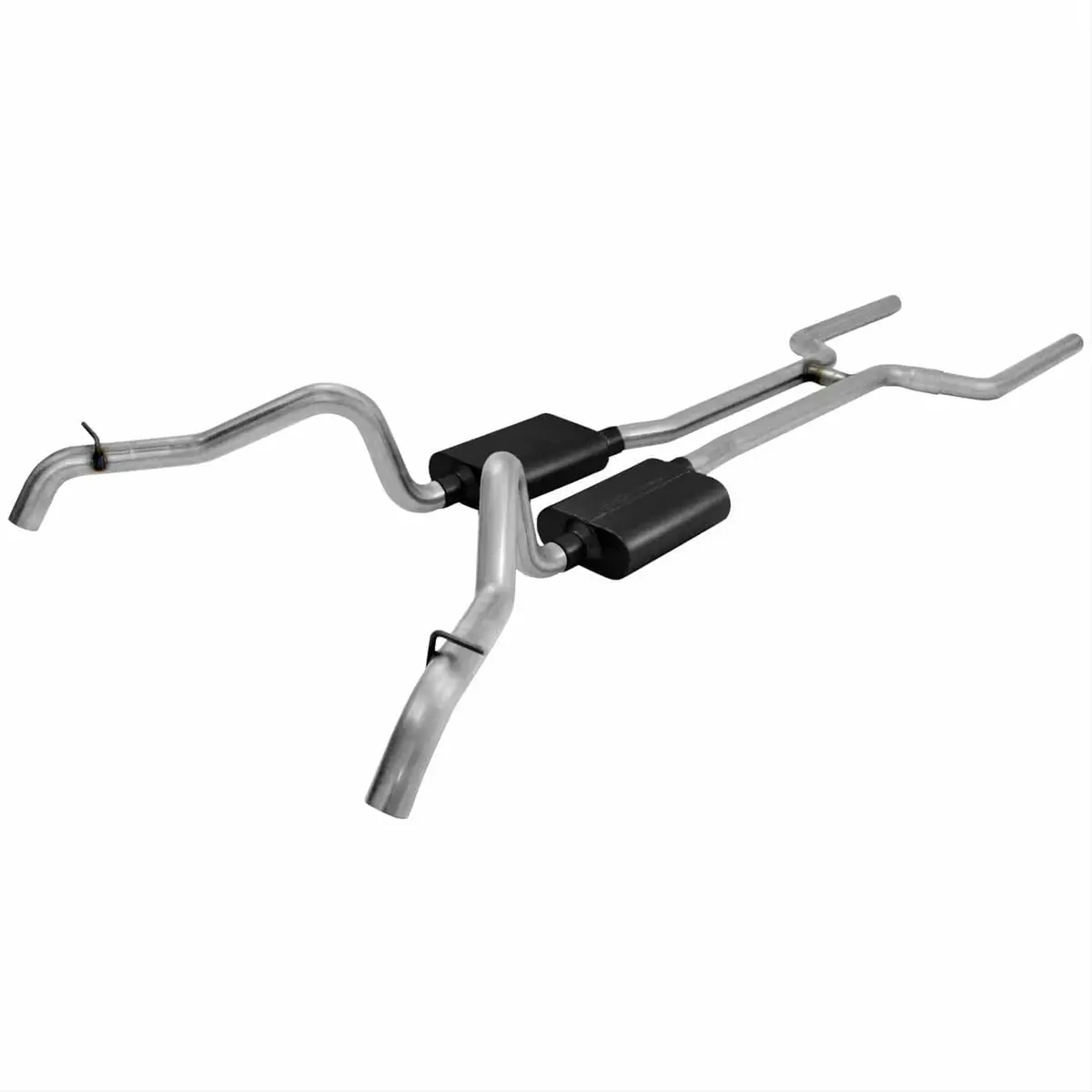 Flowmaster American Thunder Stainless Steel Exhaust System – Dual Outlets 1