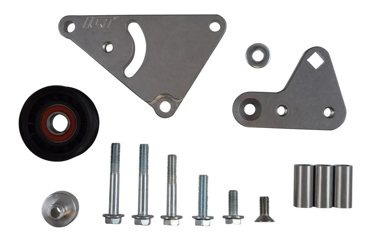 Ict Billet 551596-1 Adjustable Accessory Belt Tensioner 1