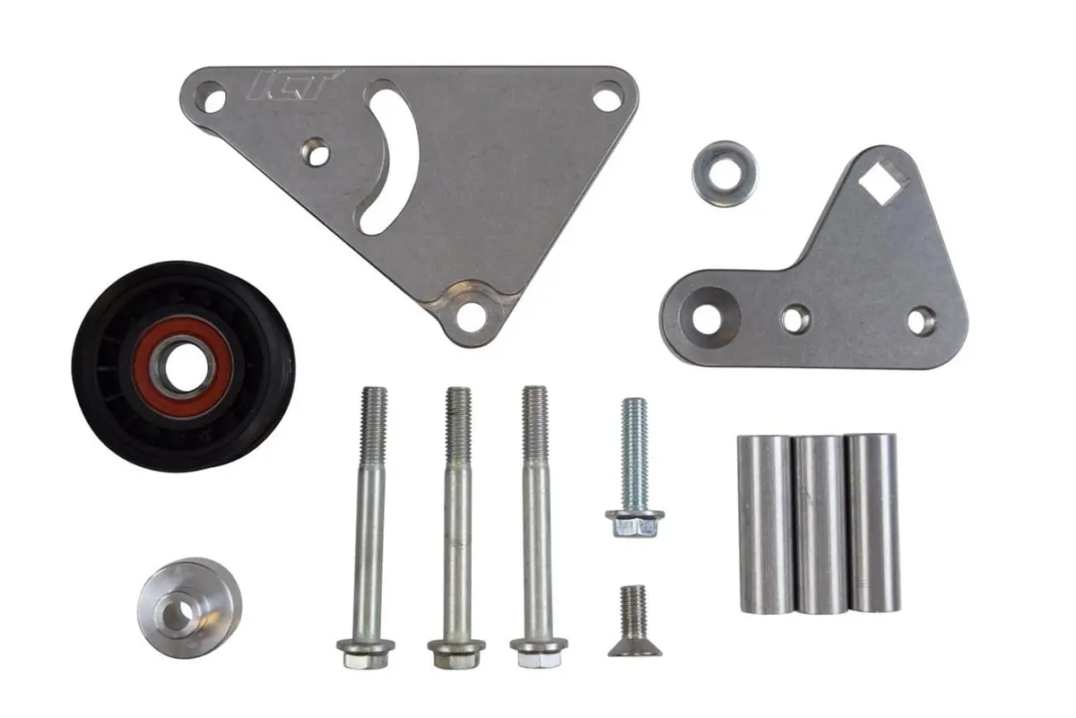 Ict Billet 551596-2 Adjustable Accessory Belt Tensioner 1
