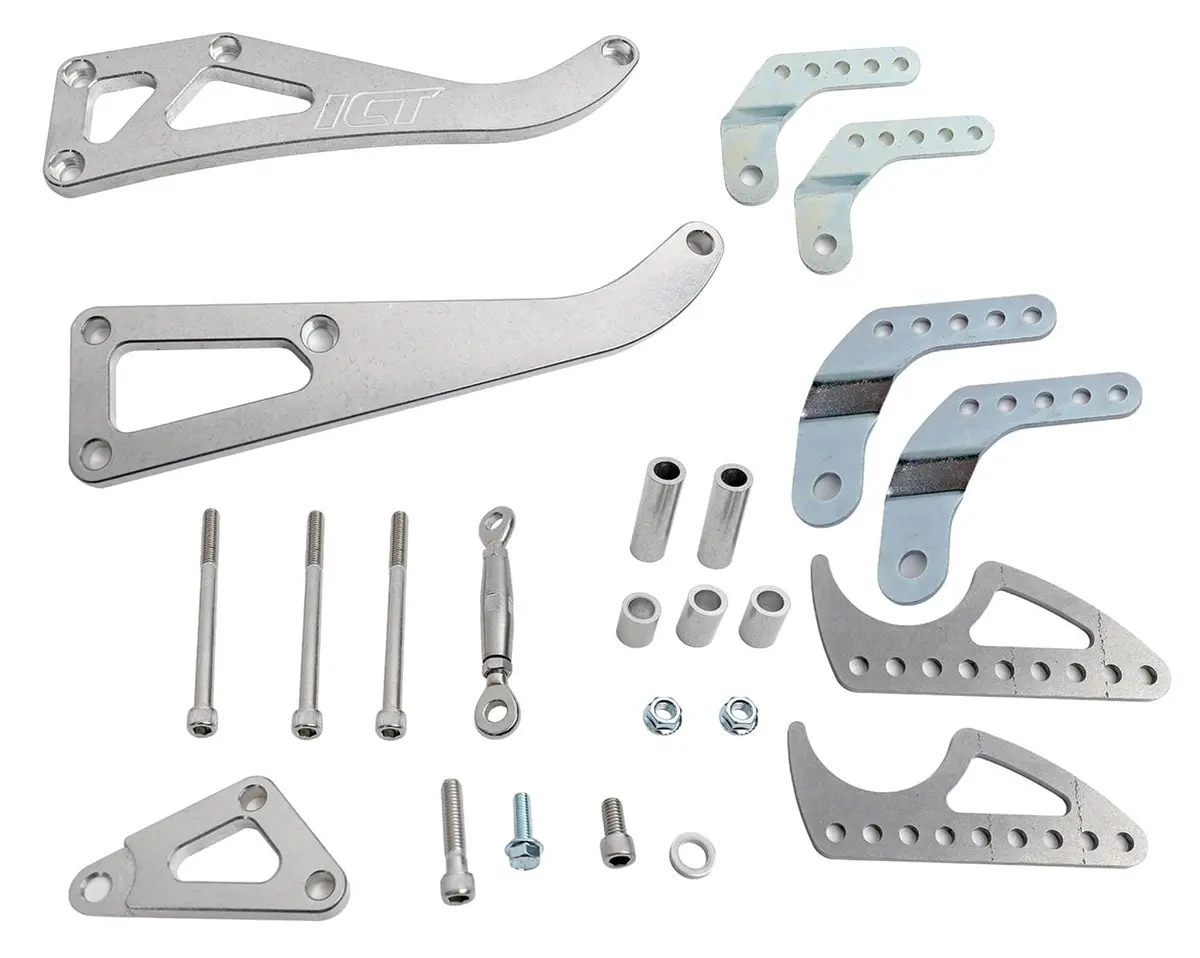 Ict Billet Alternator Bracket Kit 551705 1