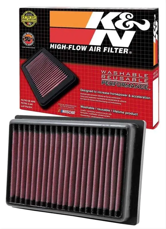 K&N Powersports High-Flow Air Filter – Washable & Reusable Design (Cm-9910) 1
