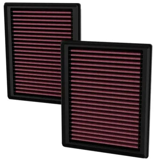 K&N Reusable Panel Air Filter Pack – 2-Pack 1