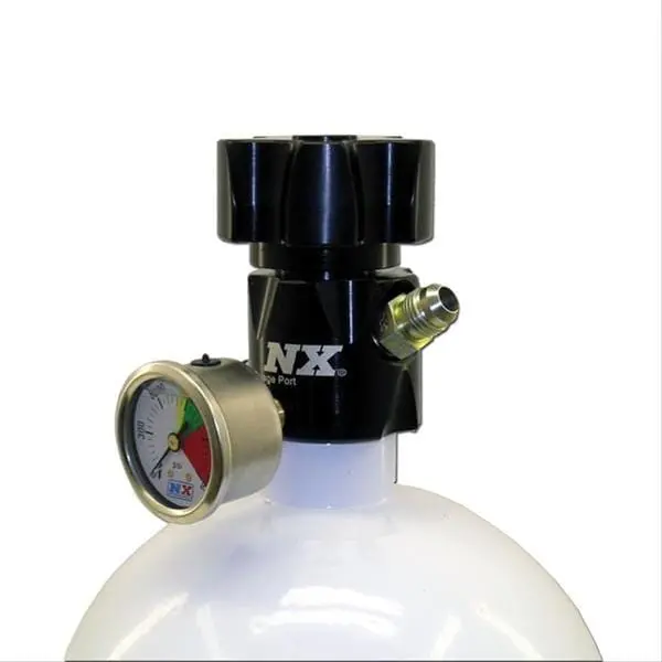 Nitrous Express 11700L-12 Stainless Steel Nitrous Bottle Shutoff Valve 1