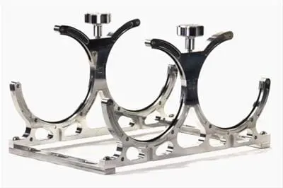 Nitrous Outlet 00-32013 Billet Aluminum Nitrous Bottle Brackets 1