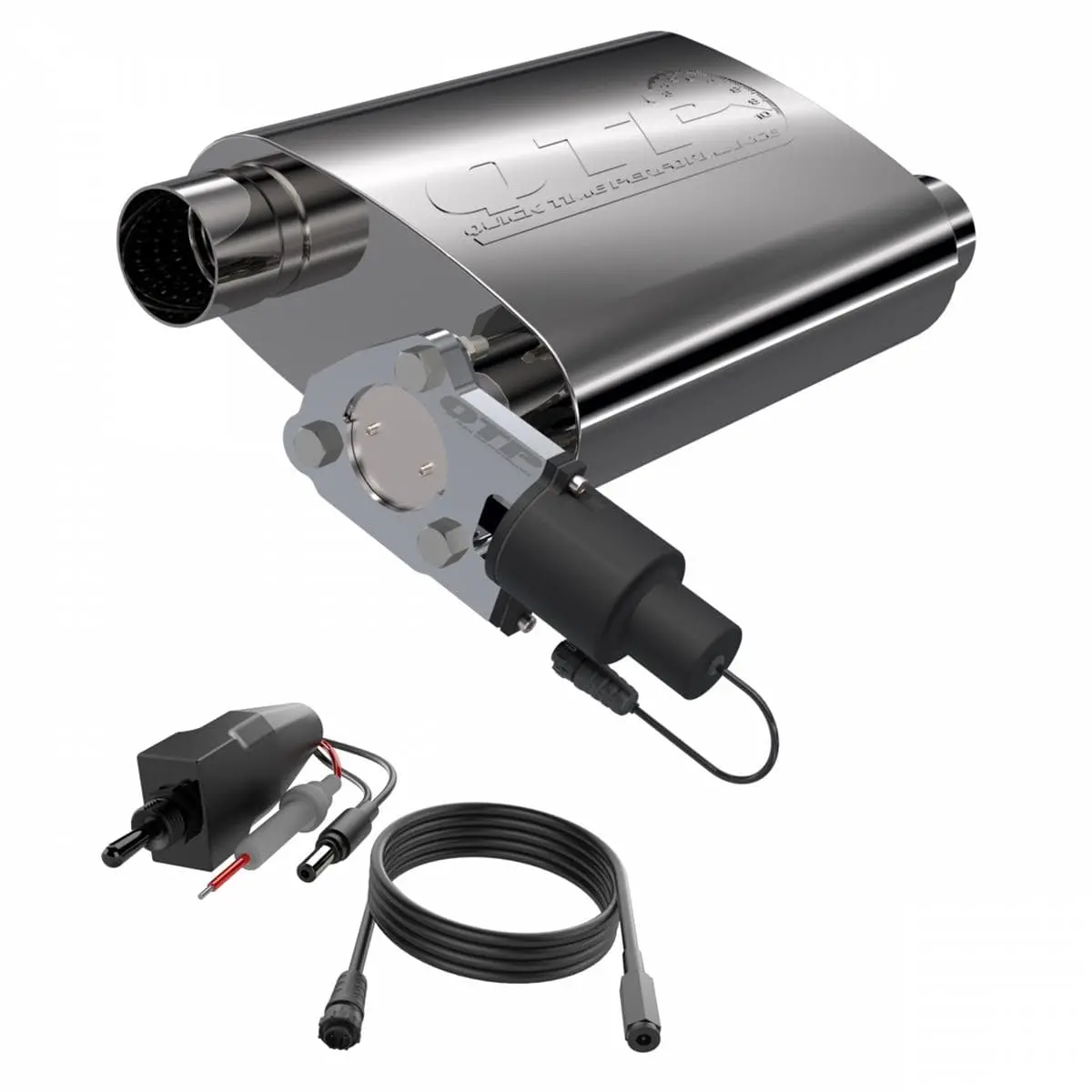 Quick Time 13252C Screamer Muffler – Aggressive Tone, Direct-Fit Design 1
