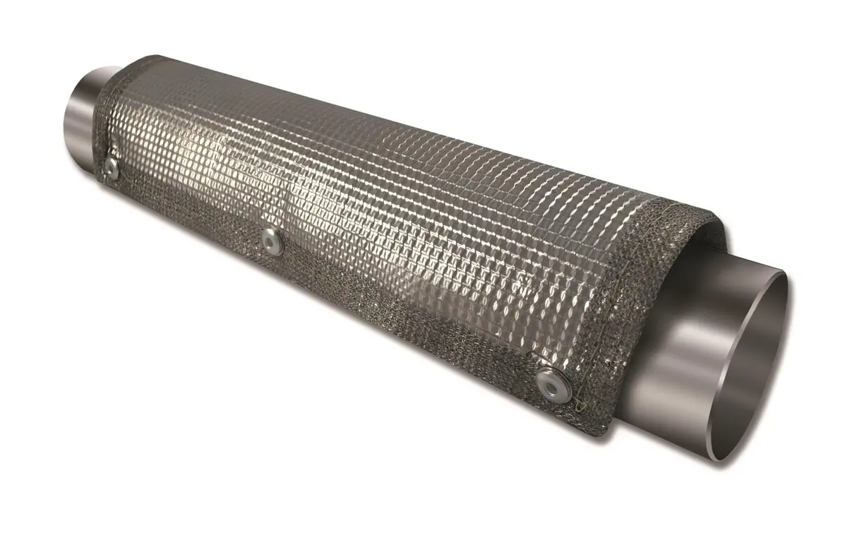 Thermo-Tec Stainless Steel Clamp-On Exhaust Heat Shield - 11675 1
