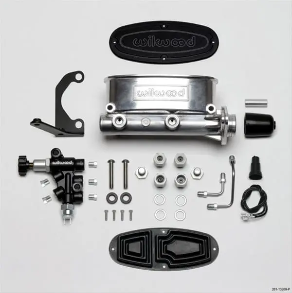 Wilwood 261-13269-P Lightweight Aluminum Tandem Master Cylinder 1