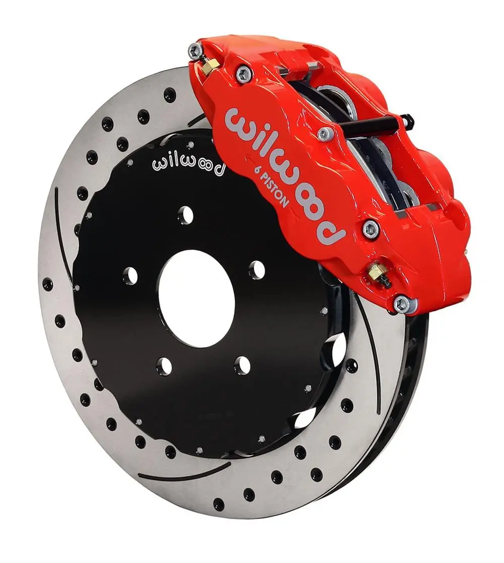Wilwood Forged Narrow Superlite 6R Front Big Brake Kit – Lightweight Performance – 140-8922-Dr 1